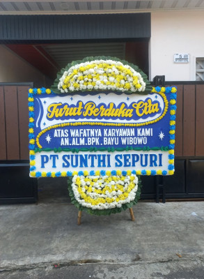 Papan Bunga Duka di Periuk Jaya