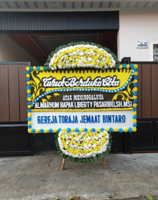 Papan Bunga Duka di Periuk Jaya