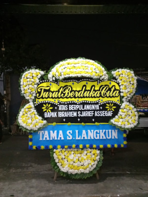 Papan Bunga Duka di Periuk Jaya